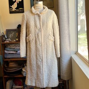 Sparkling vintage Raphael knit sweater coat